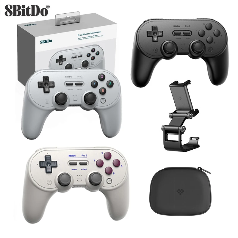 Геймпад 8bitdo Pro2 Bluetooth для Nintendo Switch/ПК/macOS /Android / Steam и Raspberry Pi | Электроника