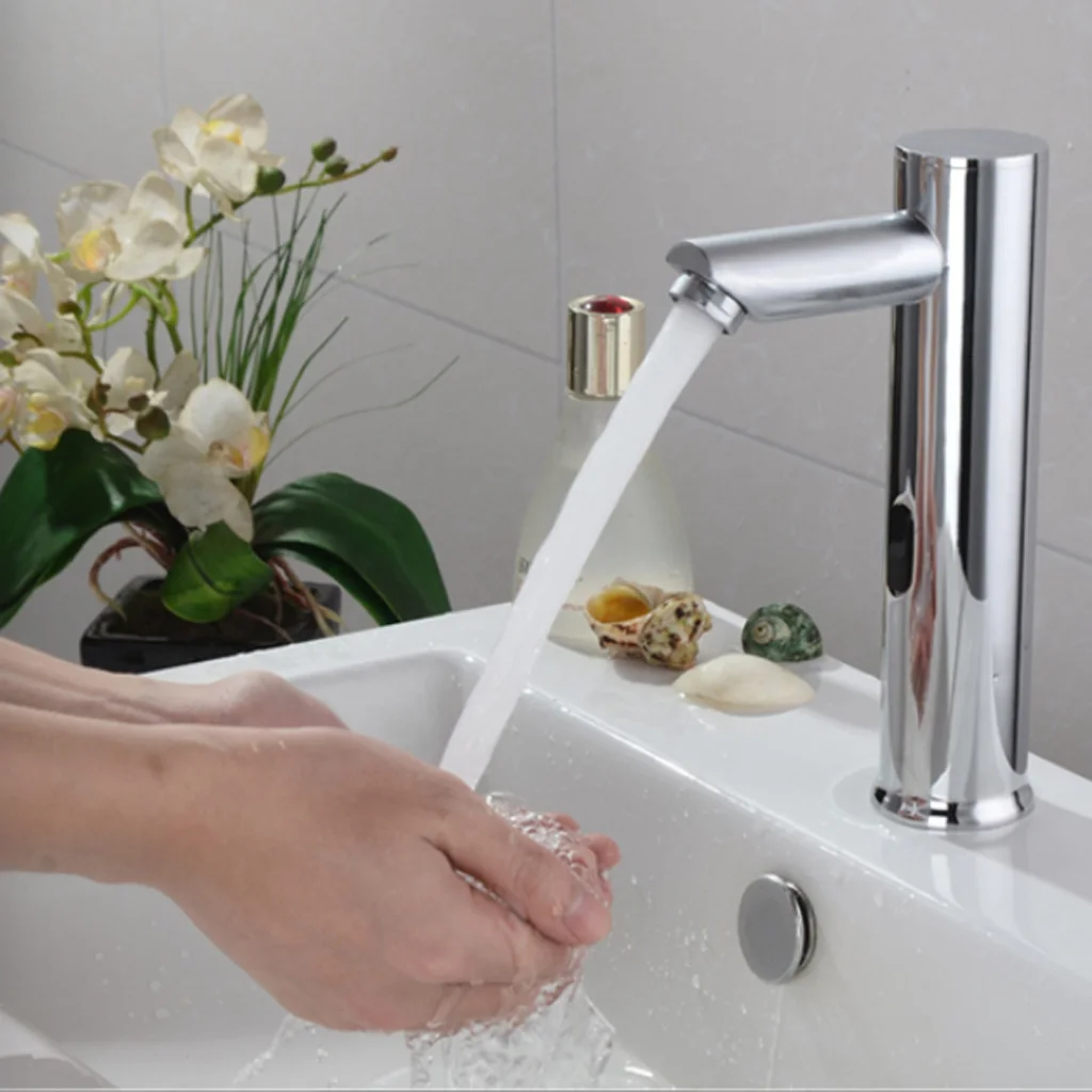 Automatic Tube Sensor Tap Basin Installation For Kitchen Bathroom Laga Public Areas