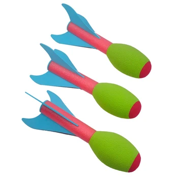 

Ejection Missile Children Swimming Pool Mini Underwater Outdoor Diving Torpedoes Summer Soft Rocket Toys Long Distance Portable