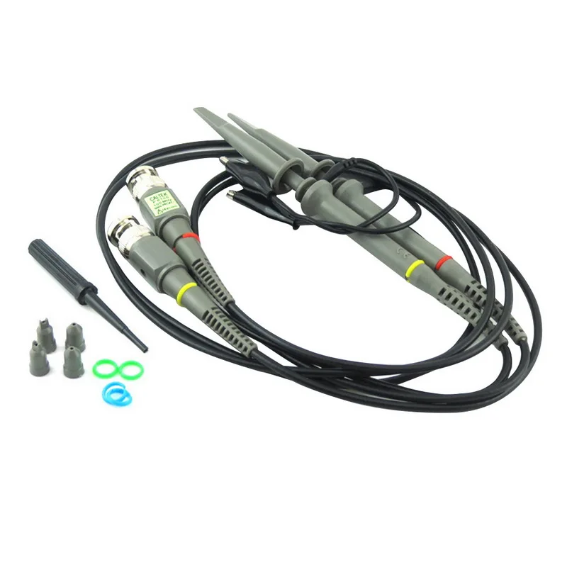 

1Set High Quality P6100 Oscilloscope Probe DC-100MHz Scope Clip Probe 100MHz