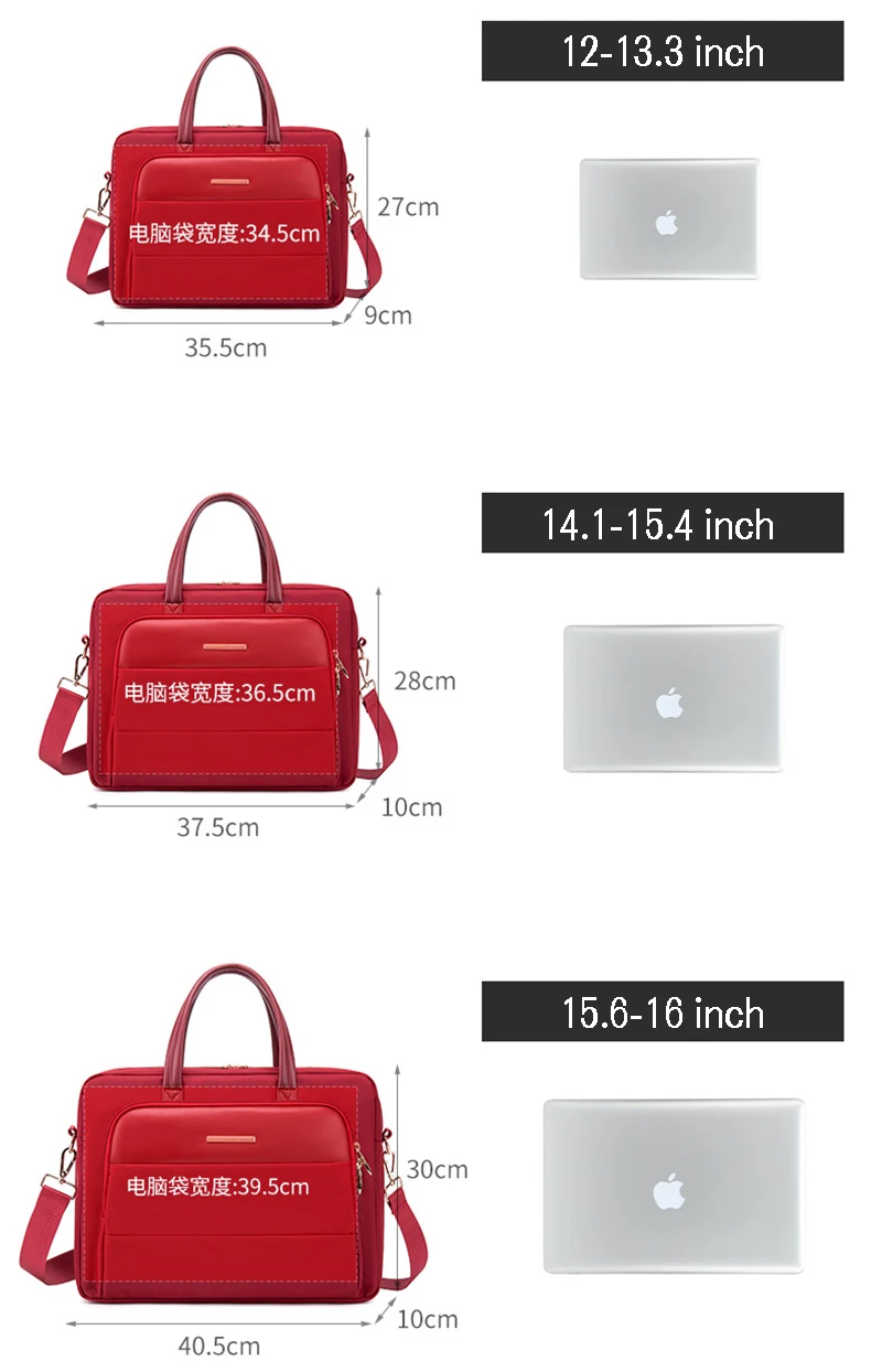 poliéster, maleta para notebook, bolsas de ombro,