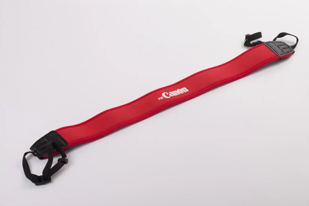 Red Neoprene Shoulder Neck Strap Universal for Canon Camera for EOS 5D 7D 60D 300D 400D 550D 1000D 1100D DSLR camera shoulder strap