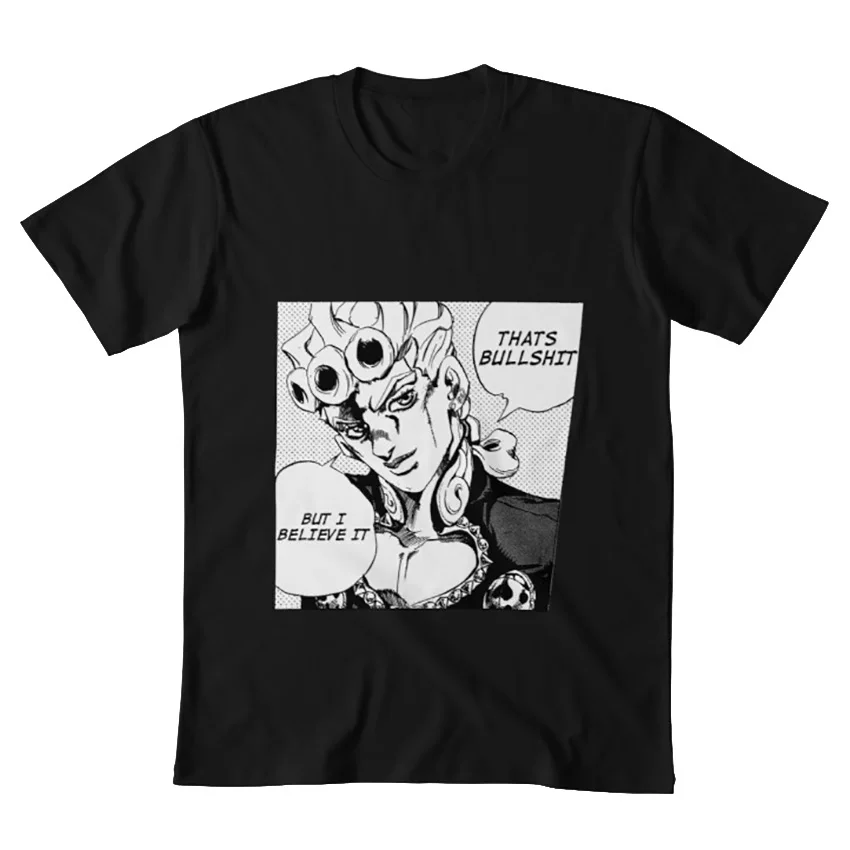 Это бред футболка jjba jojos невероятное приключение манга giorno giovanna vento aureo
