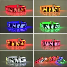 Унисекс прочная Пряжка Светодиодный подсветкой длинный светильник, светильник, светильник. Спорт на открытом воздухе чехол для телефона на руку