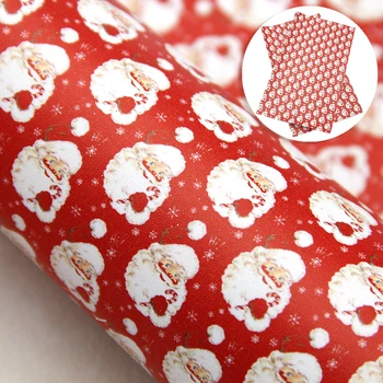 

David accessories 20*34cm Animal Printed Smooth Synthetic Leather Fabric DIY Bows Bags Phone Cover Faux Leather Sheets ,1Yc10571