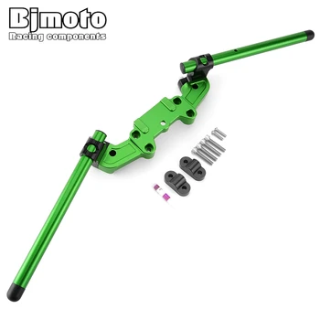 

Bjmoto Racing Motorcycle Clip on Adjustable Handlebars CNC Aluminum Handle Bar With Adapter For Kawasaki Z900 2017-2019