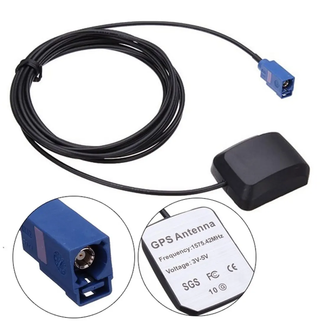  GPS Antenne Fakra MFD2 RNS2 RNS 510 MFD3 RNS-E Für VW Skoda Für Benz Für Audi Auto Fahrzeug GPS Ant