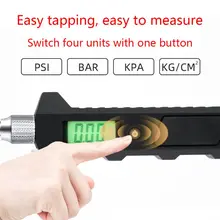 Цифровой манометр для шин с двойной головкой 200 фунтов/кв. дюйм для тяжелых шин для грузовиков