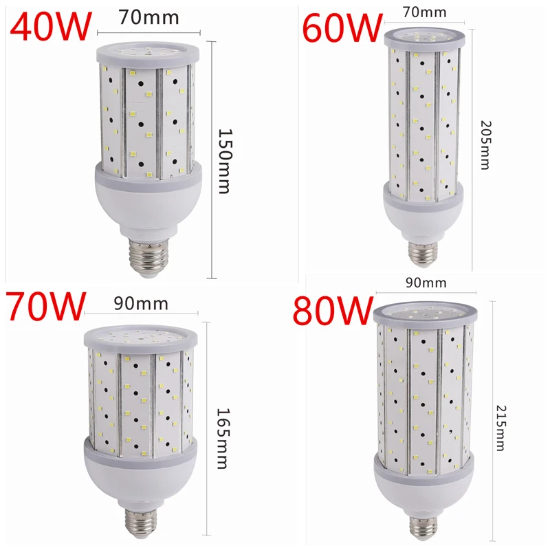 LED lamp Corn light 40W 60W 70W 80W LED bulb SpotlightE27 E39 E40 H2312d554b2bb46eb98042cb964881c98Q