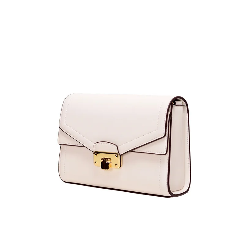 

2019 Bag Woman Genuine Leather Woman Package Single Shoulder Span Chain Envelope Bacchus Package Double-deck Renovate Handbag