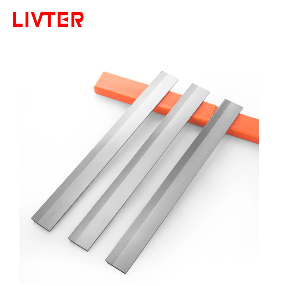 LIVTER 30mm width tungsten carbide flat straight knife for wood jointer