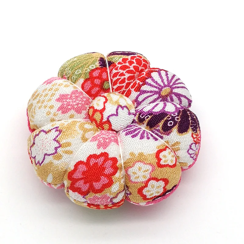1Pc Pumpkin Shaped Needle Pin Cushion Sewing Needle Pillow DIY Tool Cross Stitch Sewing Accessories 