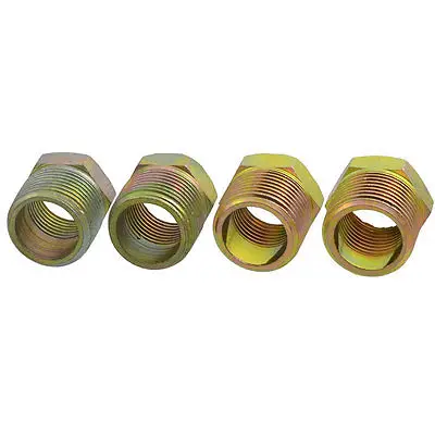 

4 Pcs 3/4" to 1/2" PT M/F Thread Air Pneumatic Tube Fittings Connectors