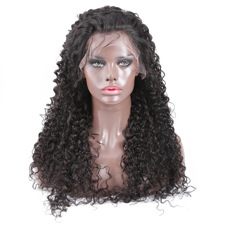 Jerry Curly кружевные передние человеческие волосы парики с детскими волосами бразильские волосы remy короткие кудрявые парики для женщин предварительно сорванный парик