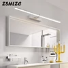 Modern Led Wall Lamp 120 100 80cm Mirror Light Wall Mounted Wall Light Fixture Bathroom Mirror Light Sconce Lamp Black White 1