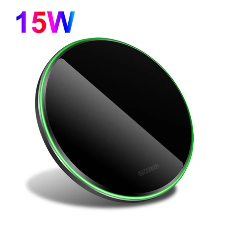 Qi Wireless Charger Induction Charging Dock Station Fast Charging Pad For iPhone 13 12 11 XS XR X 8 Samsung S20 S10 Note 20