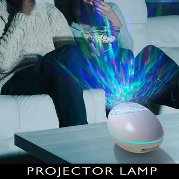 

ABS Home Theatre Portable Music LED Nebula Cloud 7 Modes Star Projector Game Room For Kids Remote Control Night Light Bluetooth