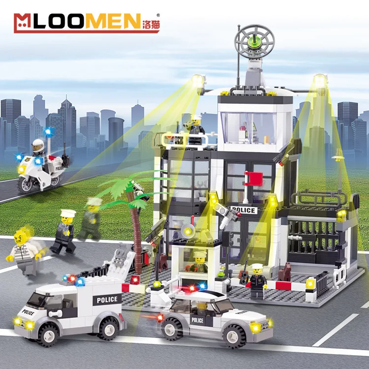 

Children Educational Building Blocks Small Particles Assembled Toys Boy Creative Gifts Plastic Model Building Blocks Toy 6725