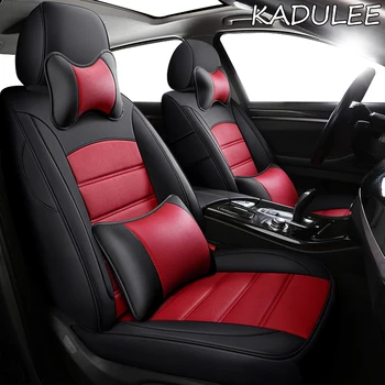 

KADULEE Custom Leather car seat covers For Honda Spirior Elysion SHUTTLE Greiz UR-V GIENIA INSPIRE Automobiles Seat Covers