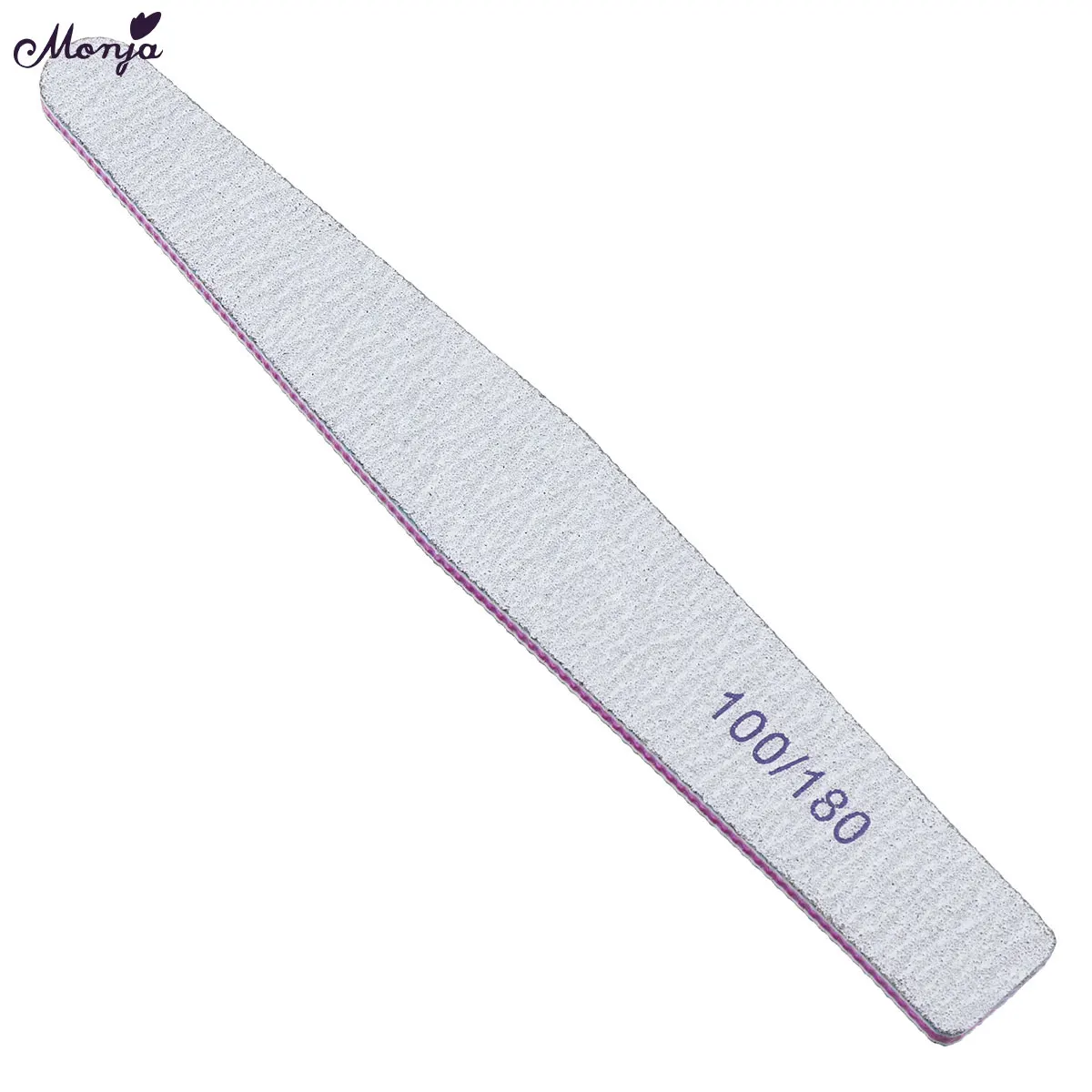 SKU004189-04 Monja 100/180 зернистость полировка пилка для ногтей шлифовальный буфер для полировки блок для удаления лака для ногтей пилочка для ногтей Маникюрный Инструмент - Цвет: SKU004189-04