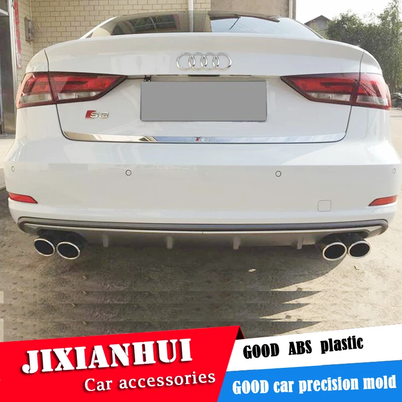 Для Audi A3 S3 Body kit спойлер 2014-2016 для RS3 ABS задний передний бампер диффузор защитные