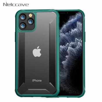 

10Pcs Auto Focus Brand Phone Case For Apple iPhone 11 Pro XS Max XR X 8 7 Plus Transparent Slim Armor Shockproof Back Cover