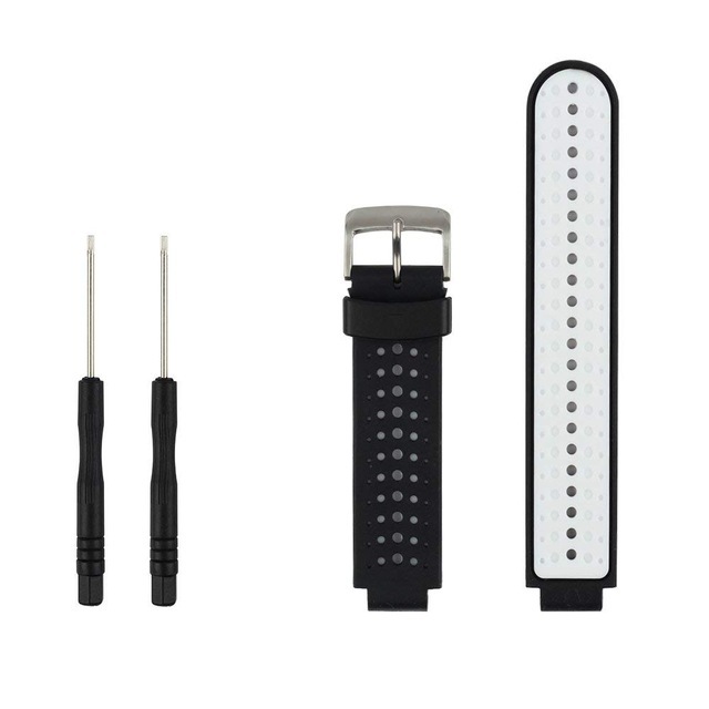 Bands For Garmin Forerunner 220 Watch Band Silicone Bracelet For Forerunner 230/620/630/735XT/235 Lite Replacement Strap