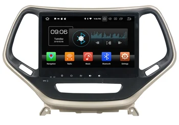 

10.1 Quad core 1024*600 HD screen Android 9.0 Car GPS radio navigation for Jeep Cherokee 2014-2016 with Wifi DVR OBD 1080P