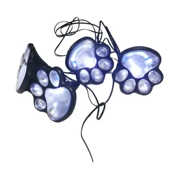 

Paw Print Lights Solar Land Lights Lawn Lights Led Solar Bear Claw Street Lights Foot Lights Garden Lights