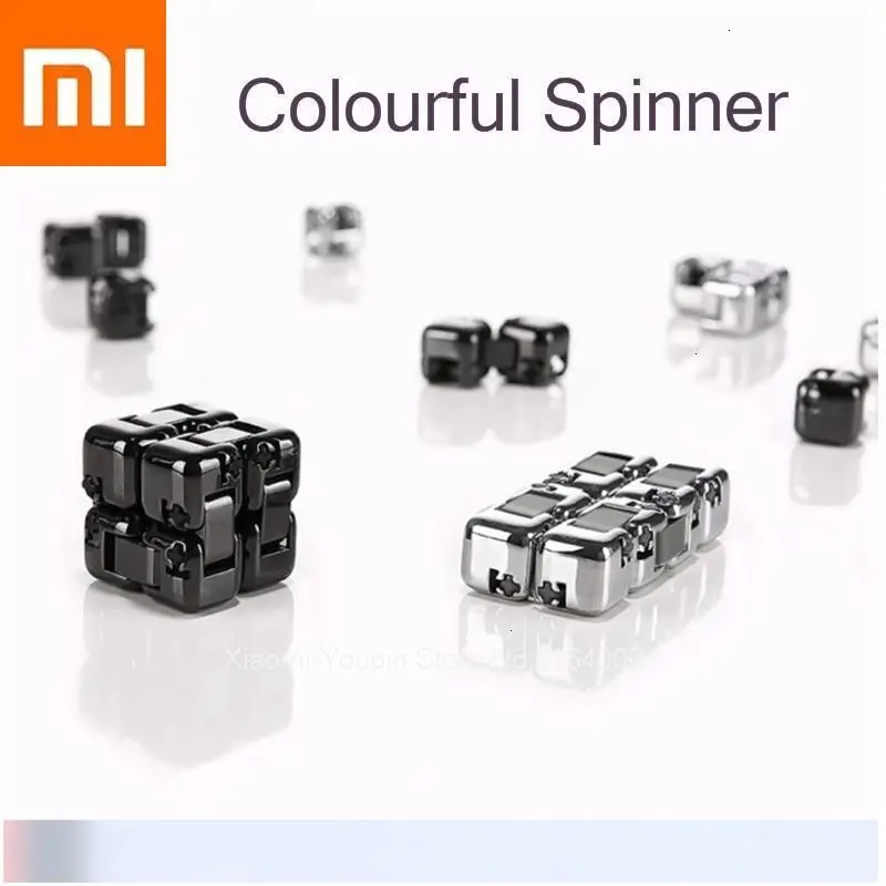 Новинка 2019 г. цветные Спиннеры Xiaomi пальчиковые кубики интеллектуальные игрушки