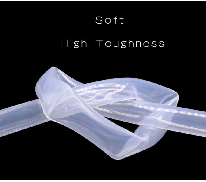 1 Meter ID 1 2 3 4 5 6 7 8 9 10 mm Silicone Tube Flexible Rubber Hose Food Grade Soft Drink Pipe Water Connector Colorful