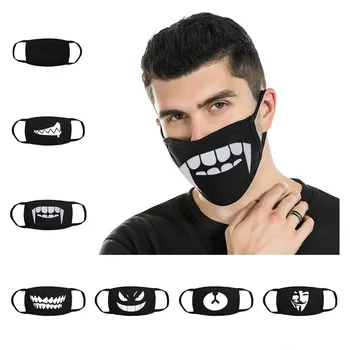 

Halloween Decoration Dustproof Party Mask Cartoon Patterned Party Masks Women Men Cosplay Event Party Masks Halloween Decor