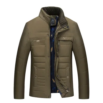 

Winter Style Men's Wear Cotton-padded Jacket Middle-aged And Elderly Men Cotton-padded Jacket Men Winter Clothes Cotton-padded