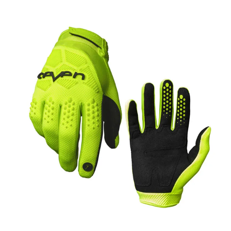 Высококачественные брендовые перчатки для езды на велосипеде Ridefit bike MTB Длинные перчатки Дорожные Перчатки для мотокросса велосипедные перчатки fluo off Road racing