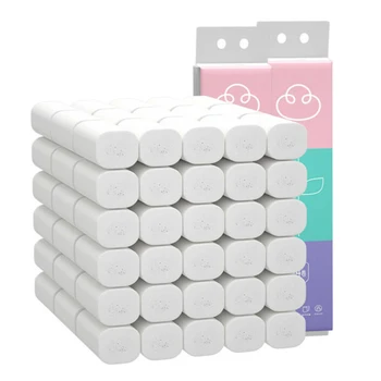 

14 Rolls Paper Towels Bulk Rolls Bath Tissue Paper Household Bathroom Soft Paper Towels Baby Tissue Soft Toilet Paper For Kids