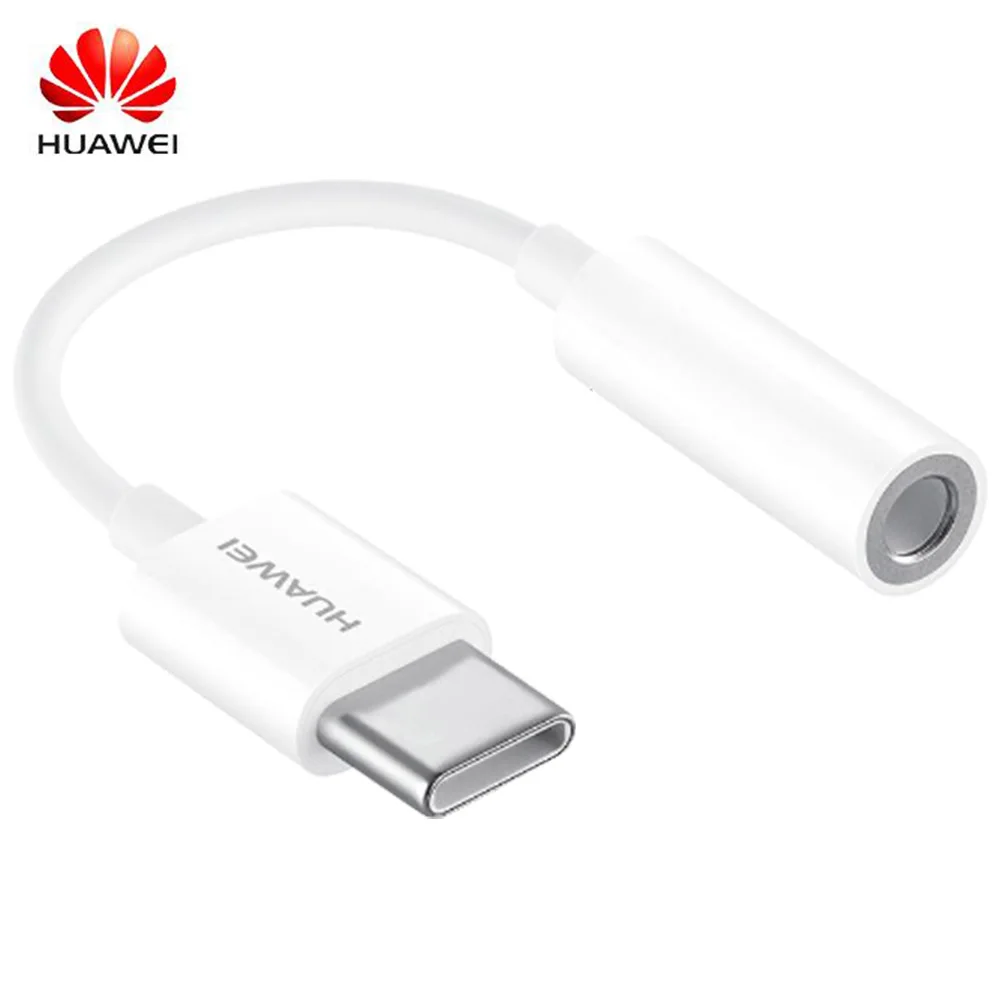 HUAWEI Audio cable Type C 3.5 Jack Earphone Cable USB C to 3.5mm Headphones Adapter For Huawei P10 P20 pro Mate 10 Pro 20