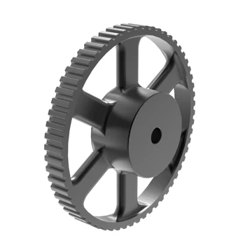 

8M Profile 144 tooth 20mm inner bore Cast Iron Spoke Type Big Timing Pulley for 30 mm wide belts, 144-8M-30