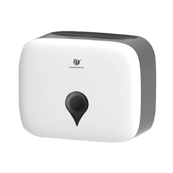 

Home Toilet Waterproof Kitchen Wall Mounted Large Capacity Paper Towel Dispenser Washroom Tissue Box Dustproof Storage Organizer