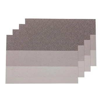

Placemats,Placemats for Dining Table,Heat-Resistant Placemats, Washable PVC Table Mats,Kitchen Table Mats.Set of 4