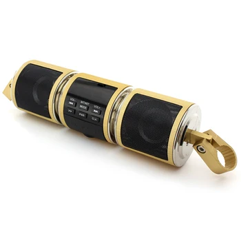 

Waterproof Motorcycle Speaker Audio Radio Bluetooth MP3B Moto Stereo System