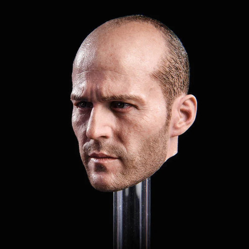 

1/6 Jason Statham Head Sculpt Fast and Furious 8 Death Squads Head Carving GACtoys GC023 for 12" Action Figure body Doll