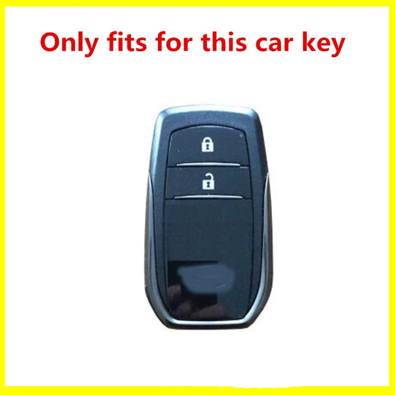 TPU soft car key case Protective Shell full cover for Toyota Highlander Camry CROWN REIZ Prado RAV4 360 Car Accessories