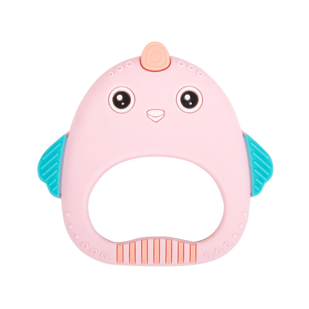 

Candy Color Baby Silicone Teether Pendant BPA Free Teething Toys Baby Teether Accessory Kids Toys Gift