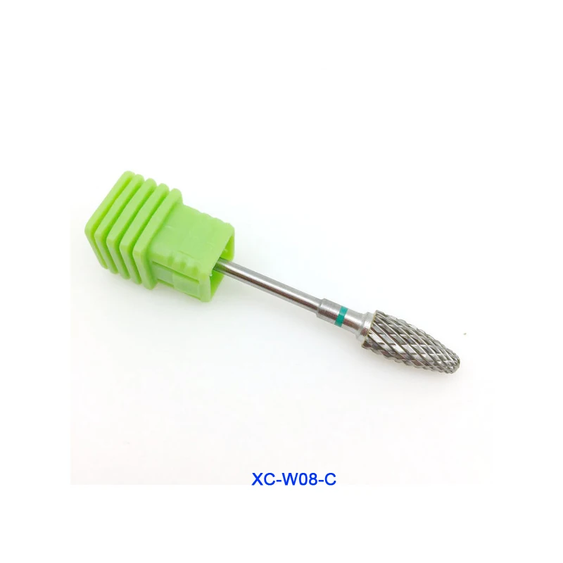 RIKONKA 1pc Carbide Nail Drill Bit Milling Cutter For Manicure Electric Manicure Machine Nail Dill Cutter Files Nail Accessories - Цвет: XC-W08-C