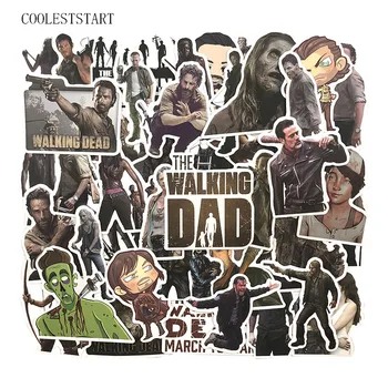 

50Pcs/Set The Walking Dead Stickers Graffiti Stickers Series For DIY Luggage Suitcase Laptop Motorcyle Car Pegatinas
