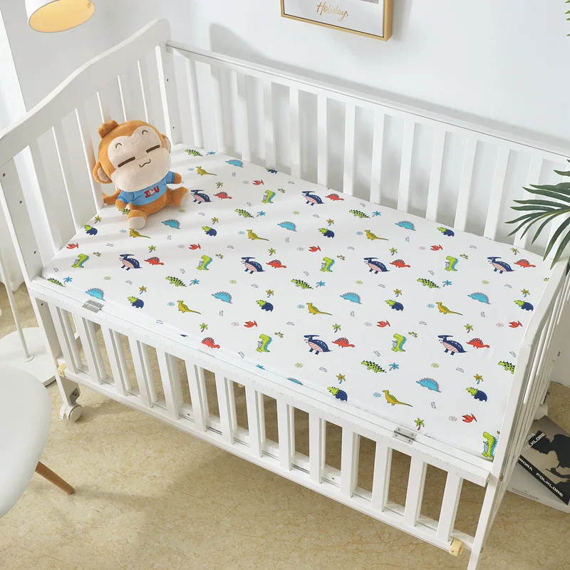 

130*70cm Newborn Bedding Baby Cotton Sheets Bedspreads Crib Sheet Blanket Baby Children's Cotton Double-layer Gauze Bedspreads