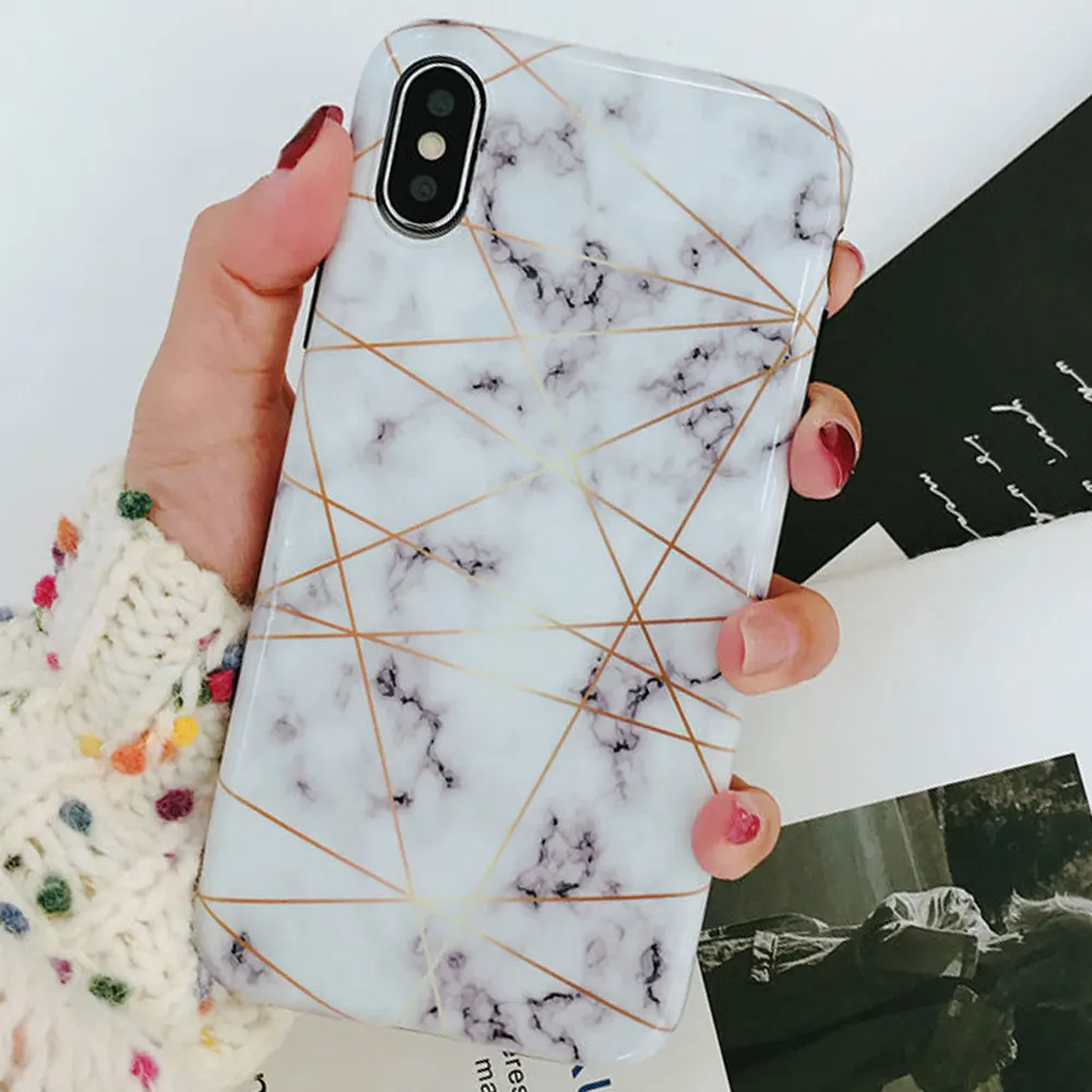 KISSCASE лазерный луч мраморный чехол для телефона iPhone XR XS Max X 7 8 6 6S Fundas элегантные