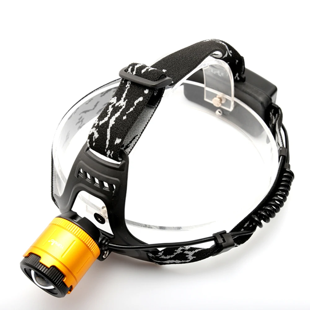 

Portable Headlamp Zooming Led Lamp Zoom Bright Outdoor Fishing Headlights Camping Hiking Strong Light Flashlight