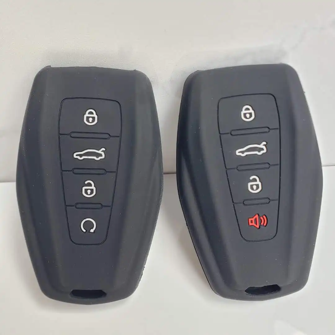 Key Case Key Case Cover Car Key Shell Car Key Chain Key Case Cover For Geely Coolray X6 Emgrand Global Hawk GX7 Car FOB Remote Holder