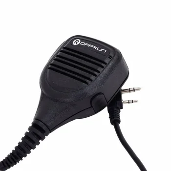 

2PIN Microphone Speaker Portable Stereo For Kenwood KPG TH TK BAOFENG TK-4014A
